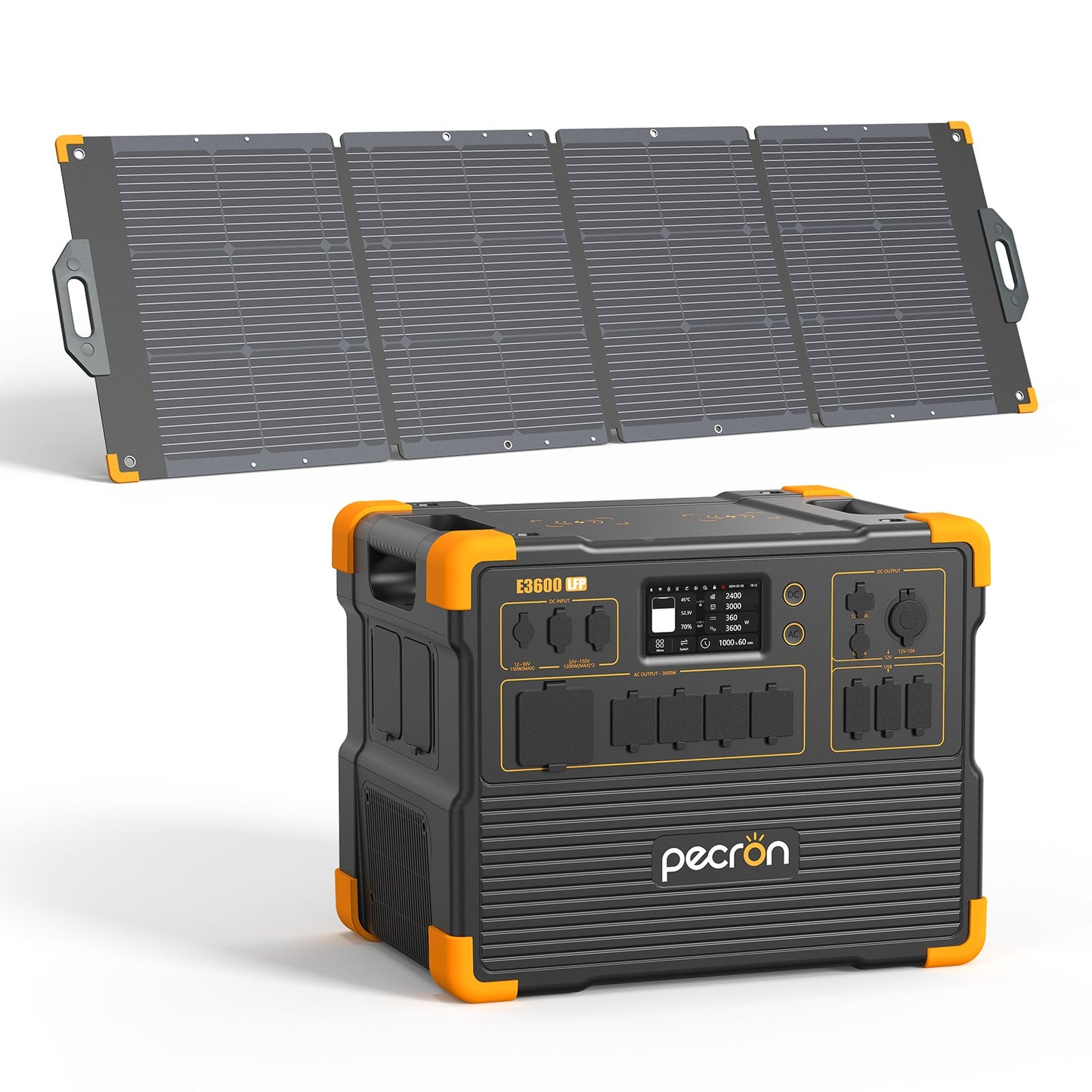PECRON E3600LFP output panel