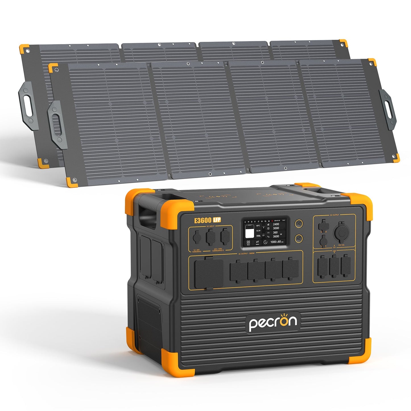 PECRON E3600LFP side profile