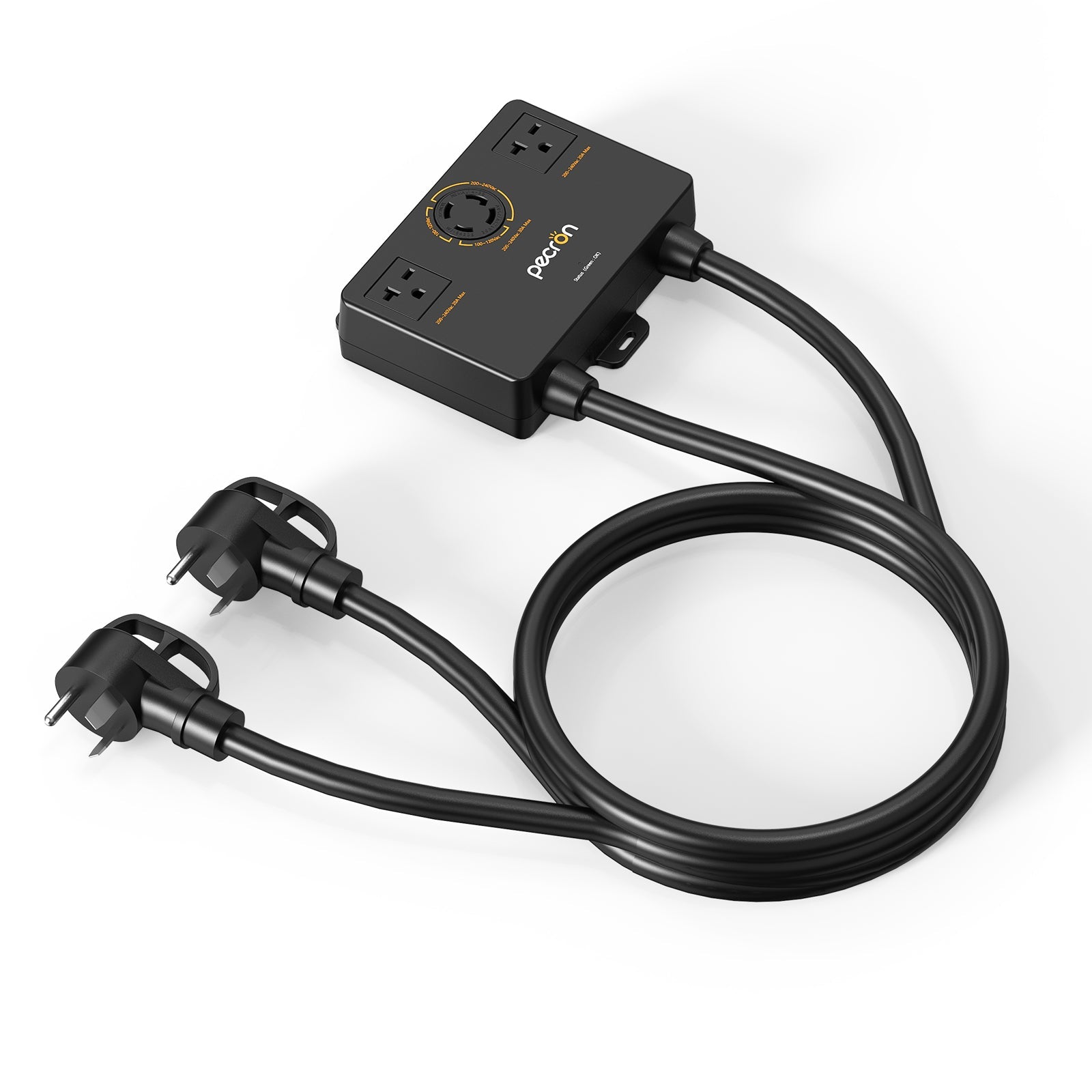 PECRON 240V connect box port detail