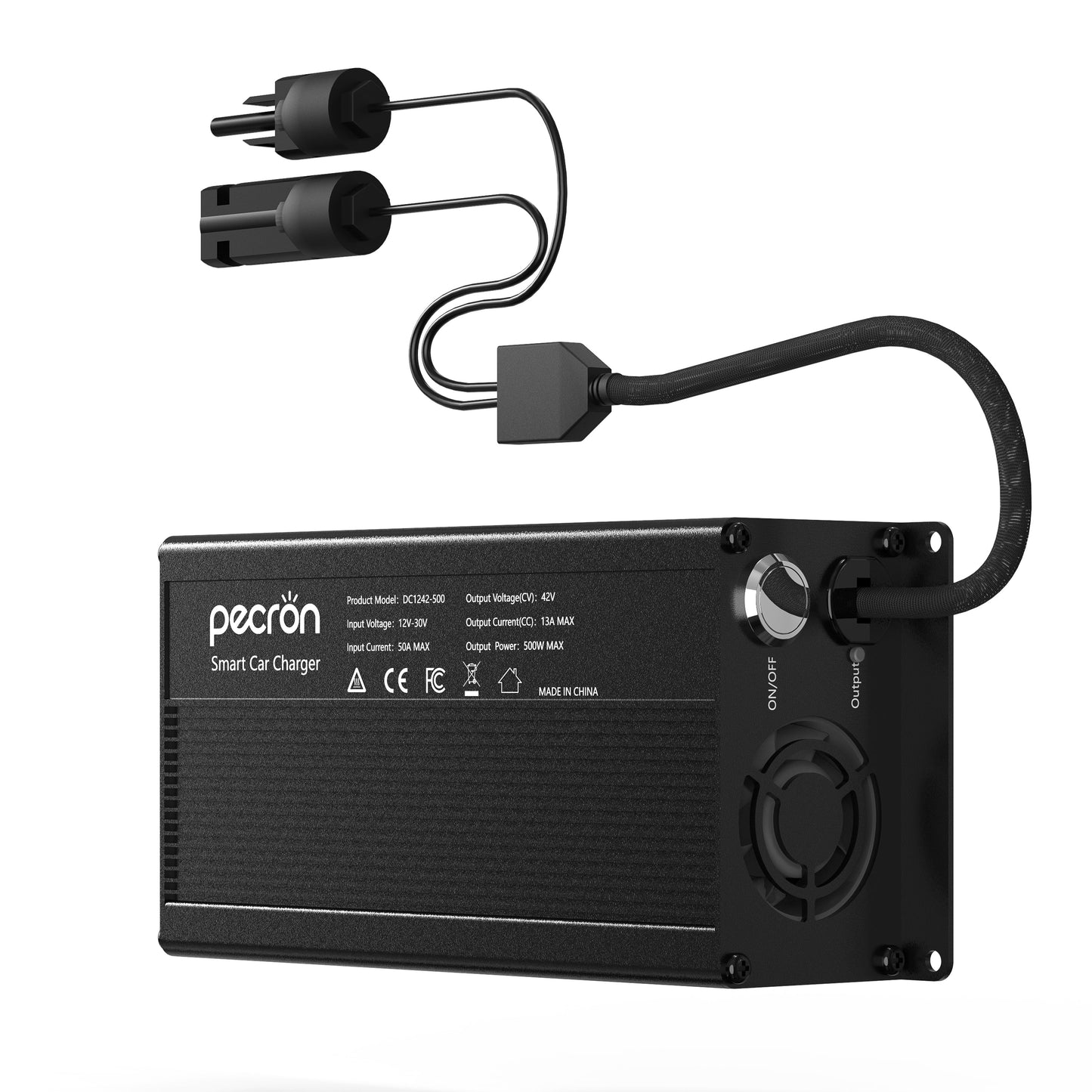 PECRON DC1242-500 charging a power station