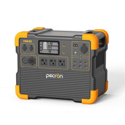 PECRON E1500LFP Expandable Portable Power Station 2200W 1536Wh