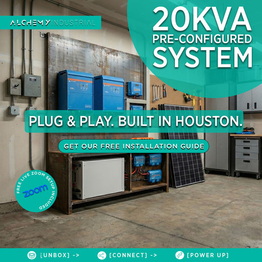 Industrial Off-Grid Power System 20kVA 120/240V