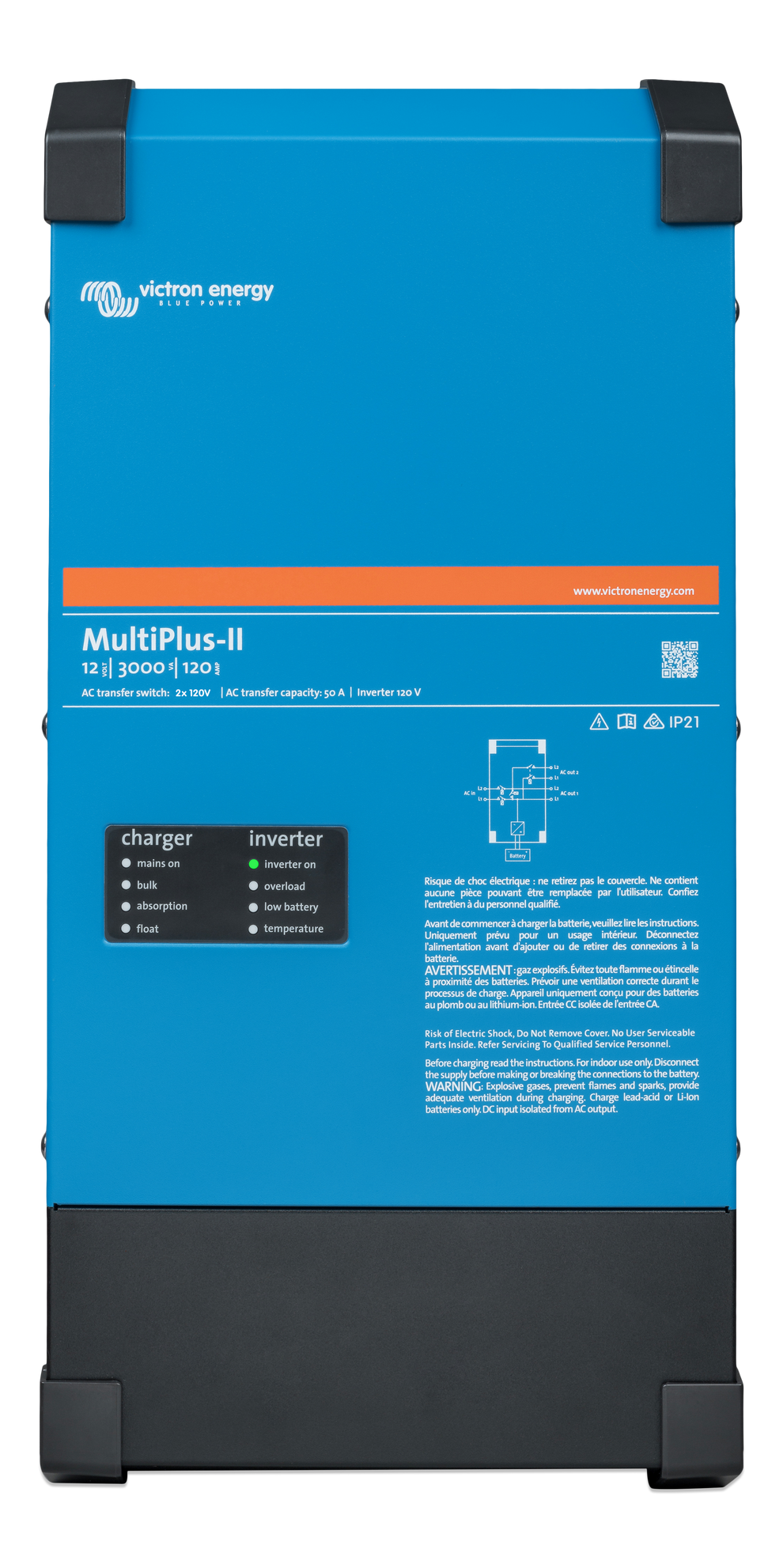 MultiPlus-II 2x120V – Authorized Victron Dealer | Alchemy Industrial